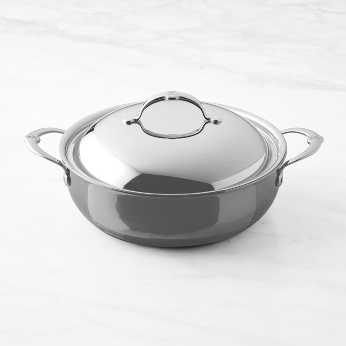 Hestan NanoBond Stainless-Steel Dutch Oven with Lid, 5-Qt