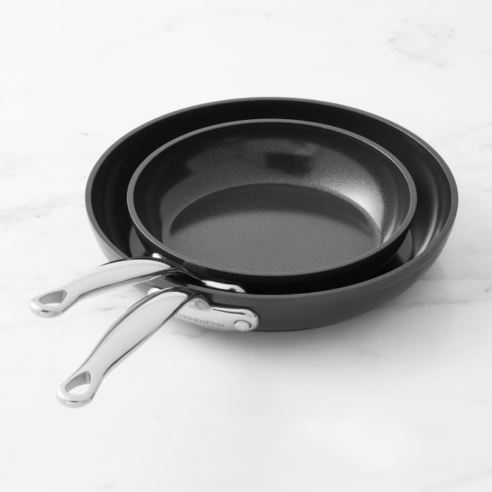 GreenPan Premiere Hard Anodized Ceramic Nonstick Fry Pan Set