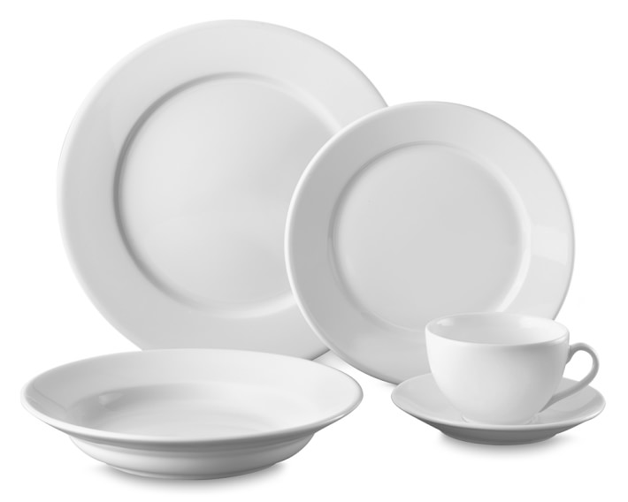 Apilco Tres Grande Porcelain Dinnerware Collection