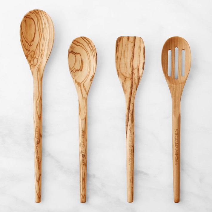 Olivewood Spoons, Set of 4