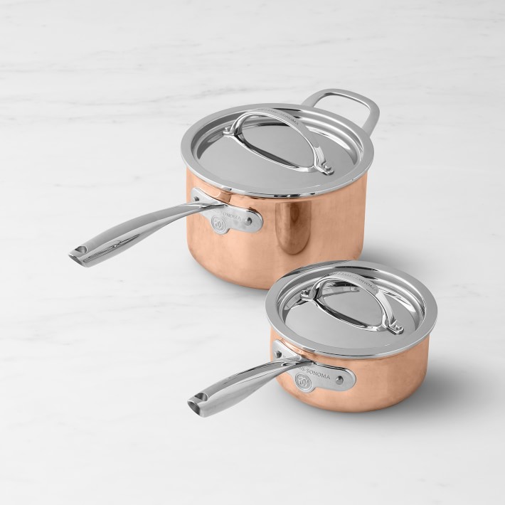 Thermoclad Copper 2-Piece Sauce Pan Set