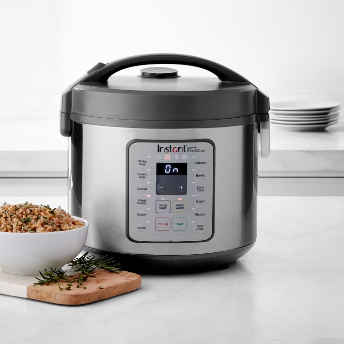 Instant Pot Stainless-Steel Zest Plus Rice Cooker, 20-Cups