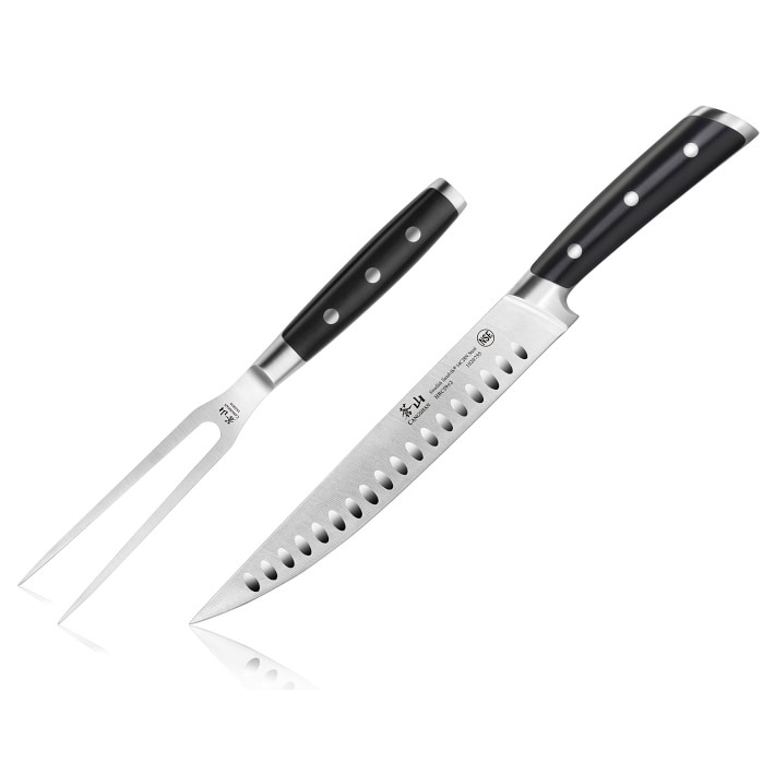 Cangshan TS Series Carving Knife & Meat Fork Set