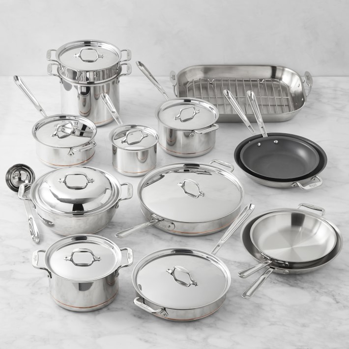 All-Clad Copper Core 24-Piece Cookware Set