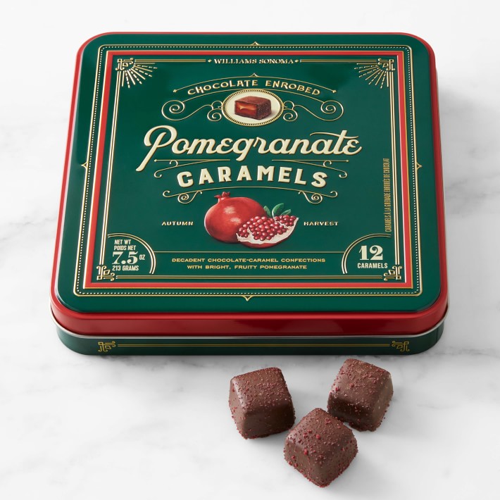 Pomegranate Caramels