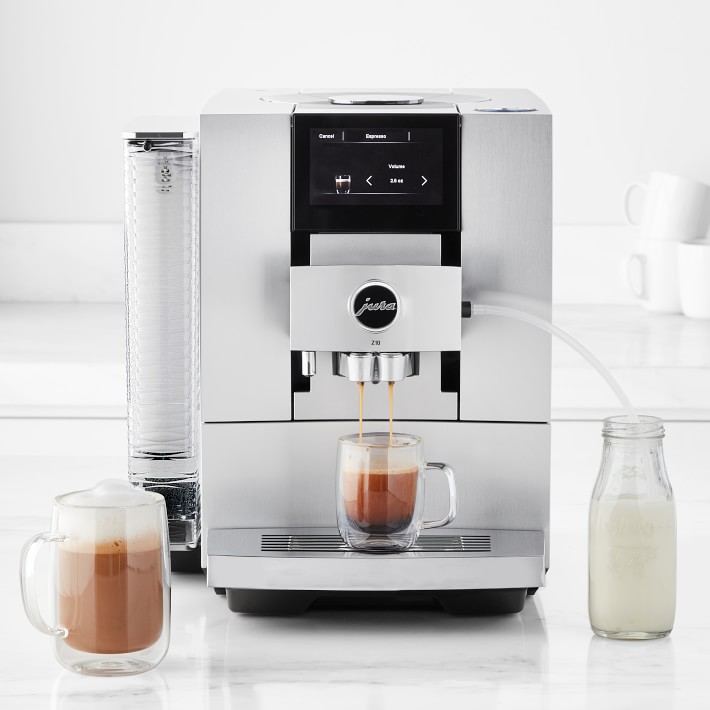 JURA Z10 Aluminum White Fully Automatic Espresso Machine