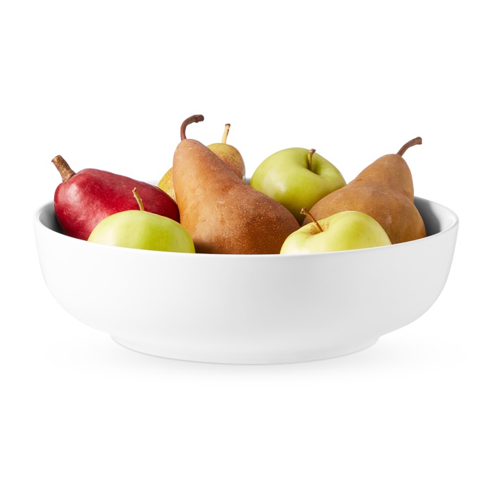 Matte White Fruit Bowl