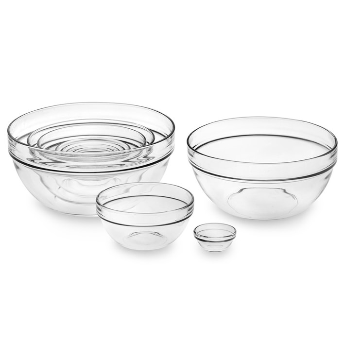 Glass Mixing Bowl 10-Piece Set