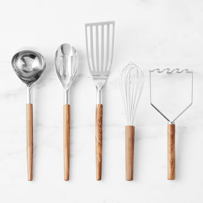 Olivewood Stainless-Steel Ultimate Tools Set