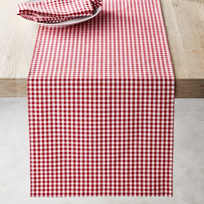 Gingham Table Runner