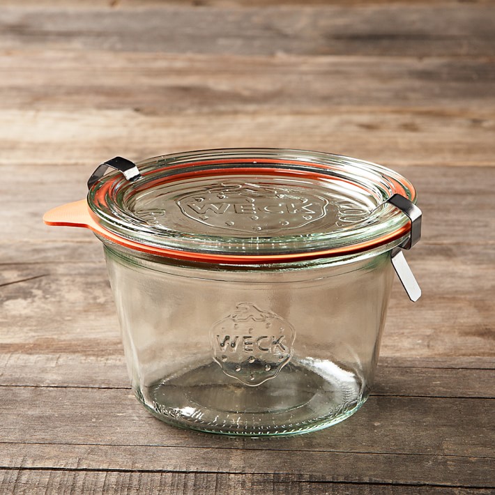 Weck Mold Jars, 12.5 oz, Set of 6