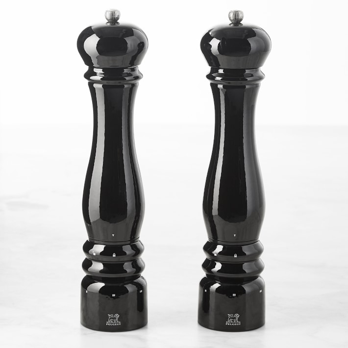 Peugeot Paris Electric Salt & Pepper Mill, Shiny Black