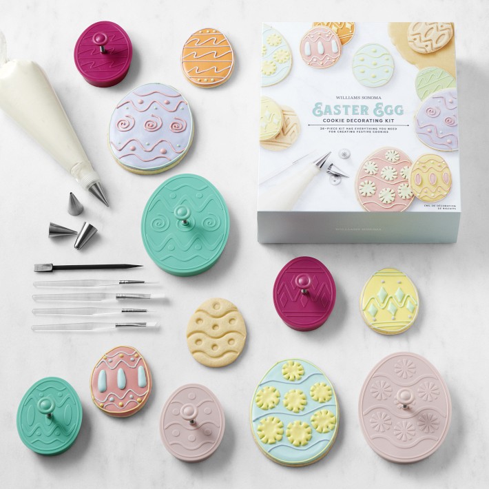 Easter Egg Cookie Decorating 26-Piece Kit