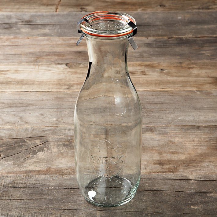 Weck Juice Jars, 35.9 oz, Set of 3