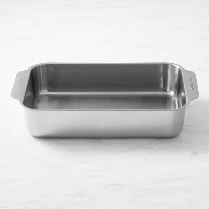 Thermo-Clad Stainless-Steel Ovenware Lasagna Baker