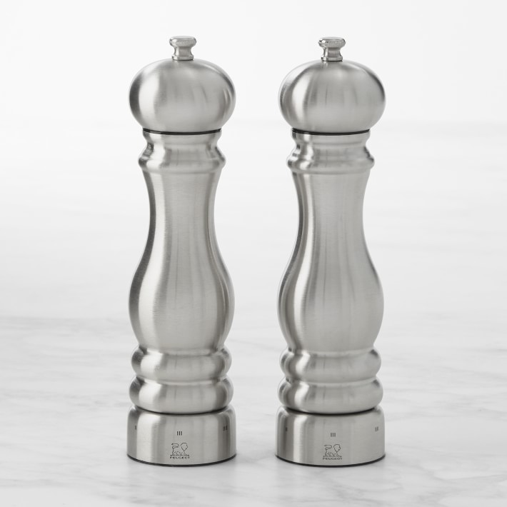Peugeot Paris Chef Salt & Pepper Mills, Stainless-Steel