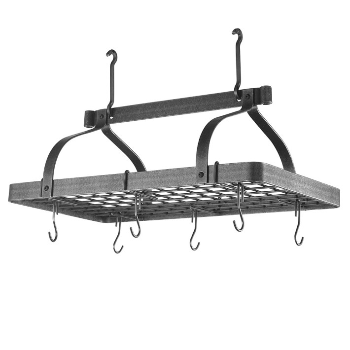 Enclume Grande Cuisine Rectangular Ceiling Pot Rack
