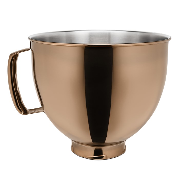 KitchenAid 5-Qt. Metallic Stainless Steel Bowl, Copper