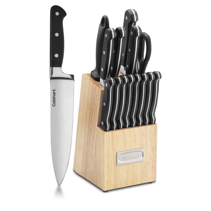 Cuisinart Triple Rivet Knives, Set of 16