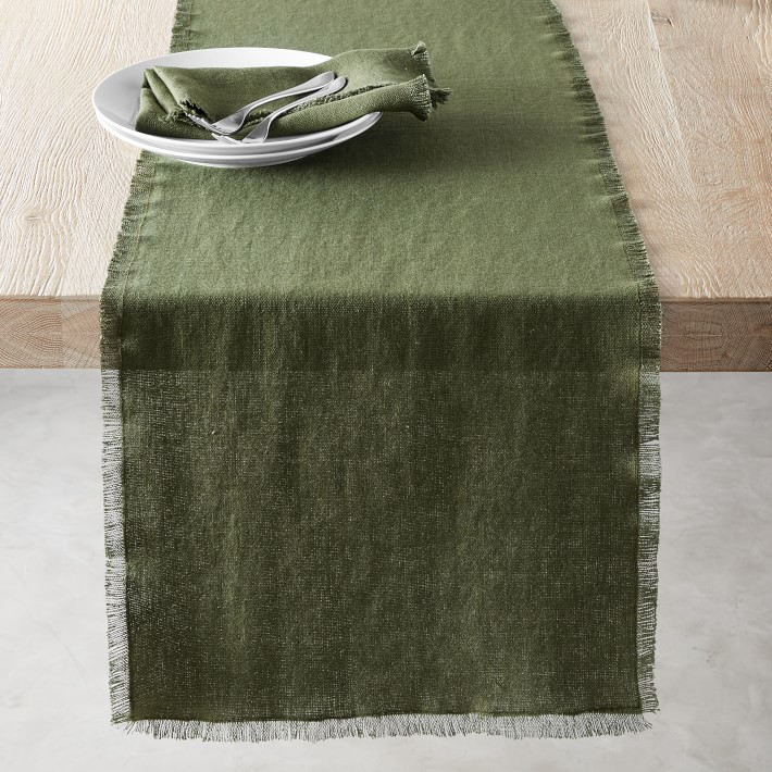 Fringed Table Runner