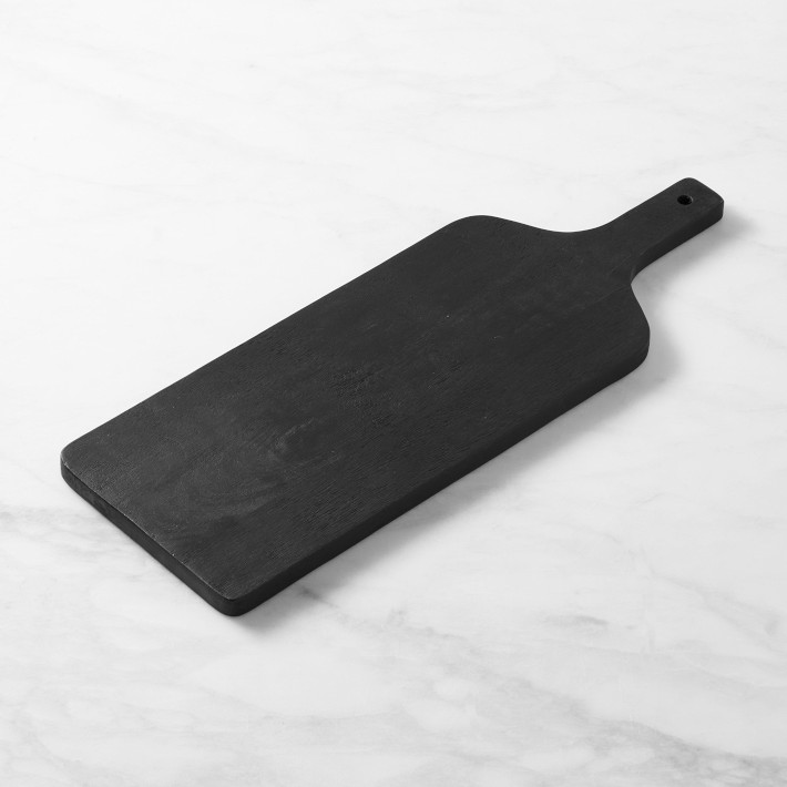 Black Wood Rectangular Cheese Boards