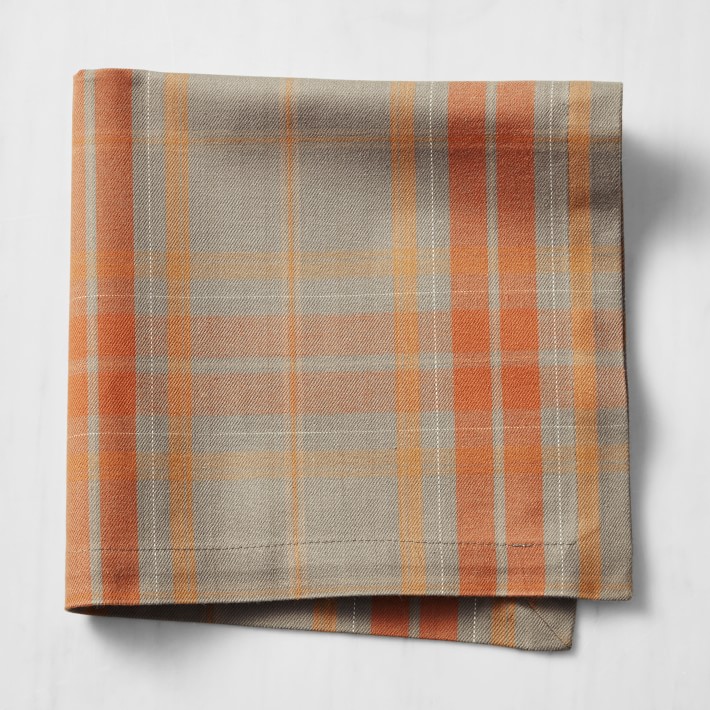 Plymouth Plaid Napkins, Set of 4