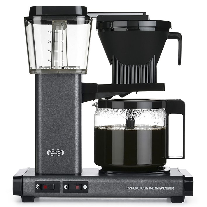 Moccamaster by Technivorm 10-Cup Coffee Maker with Glass Carafe