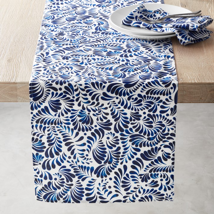 Mexico Vin Azul Table Runner