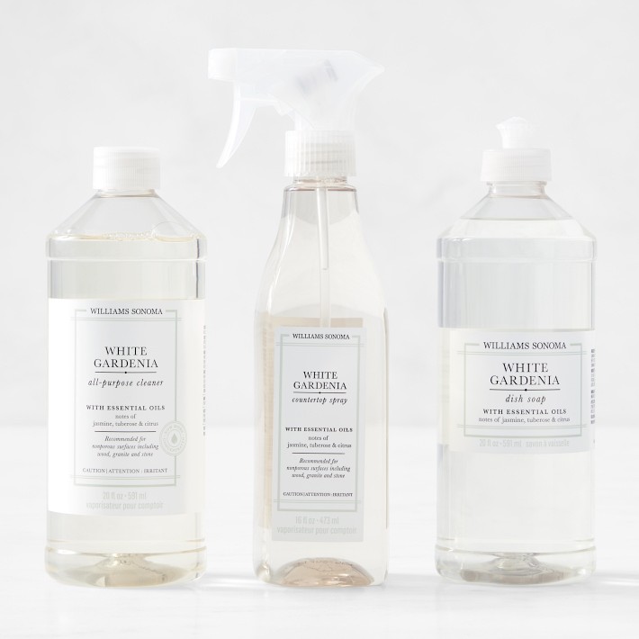 White Gardenia Cleaning Set