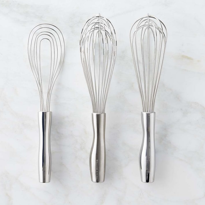 Signature Stainless Steel Whisks, Set of 3