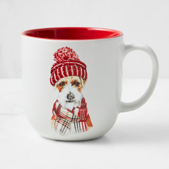 Holiday Terrier Dog Mug