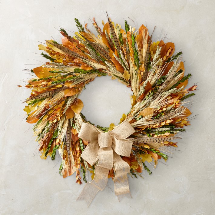 Plymouth Live Wreath, 30"