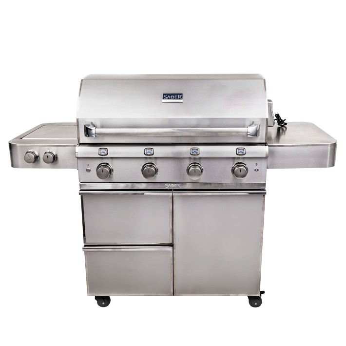 Saber Elite Series 4-Burner Gas Grill, Liquid Propane