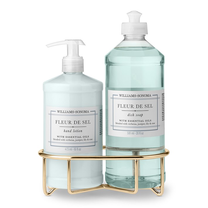 Fleur de Sel Hand Lotion & Dish Soap 3-Piece Kitchen Set