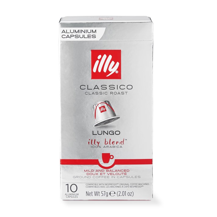 illy Aluminum Coffee Capsule, Lungo