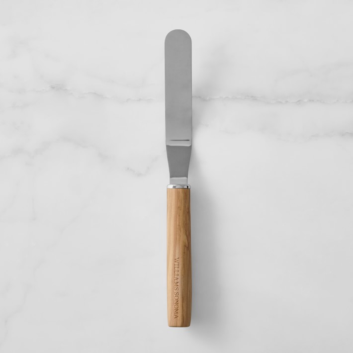 Olivewood Offset Icing Spatula