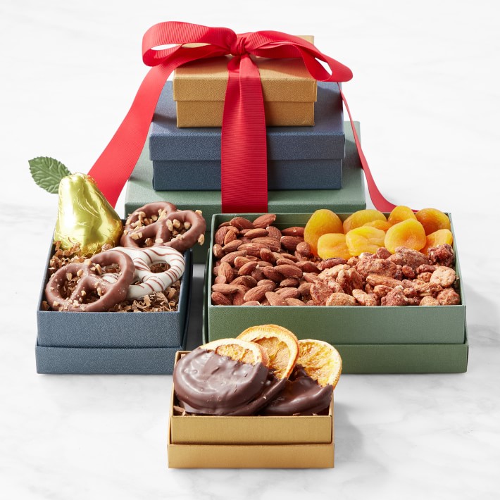 Manhattan Fruitier Sweets & Snacks Gift Tower
