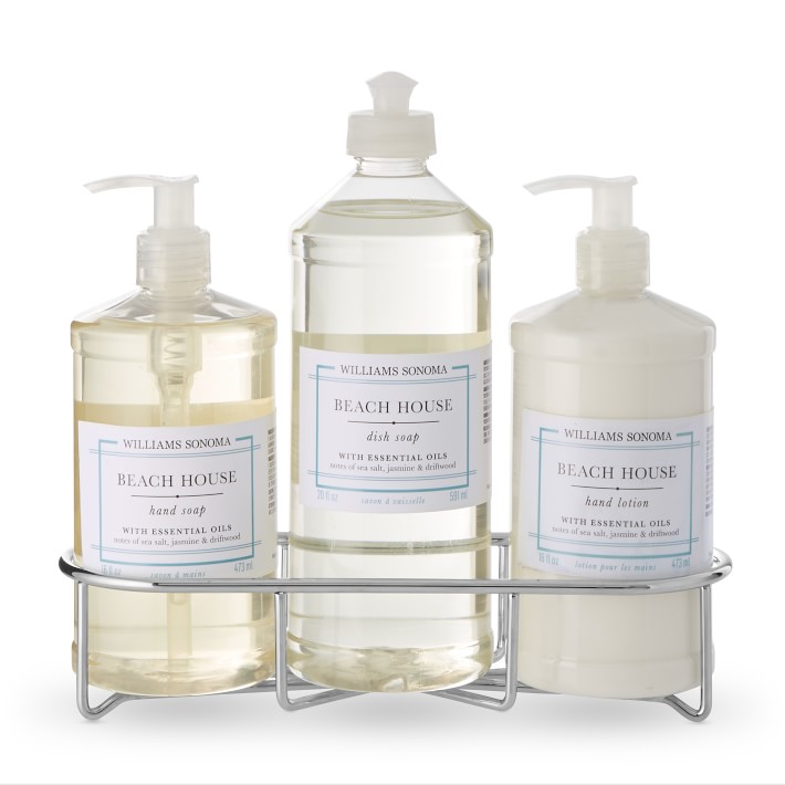 Beach House Hand Soap & Lotion 4-Piece Kitchen Set
