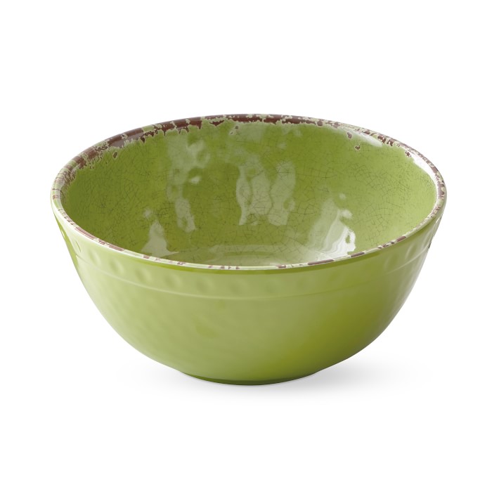 Rustic Outdoor Melamine Large Bowl