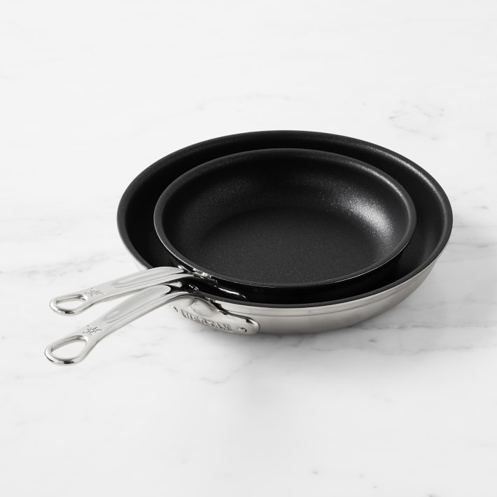 Hestan ProBond Professional Clad TITUM Nonstick Fry Pan Set, 8 1\u002F2" & 11"