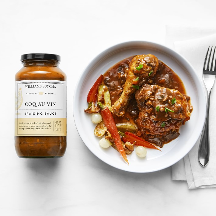 Braising Sauce, Coq Au Vin