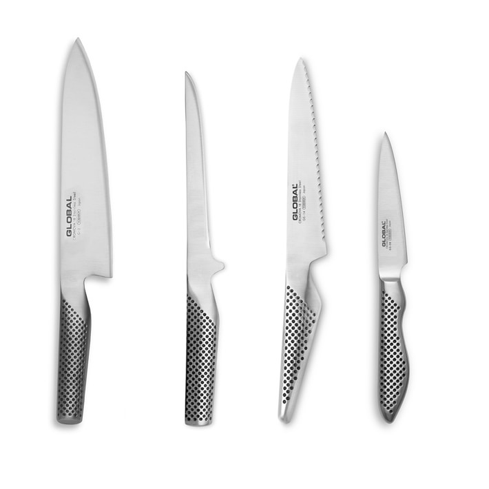 Global Classic Prep Knives, Set of 4
