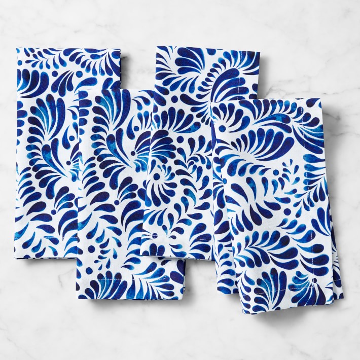 Mexico Vin Azul Napkins, Set of 4