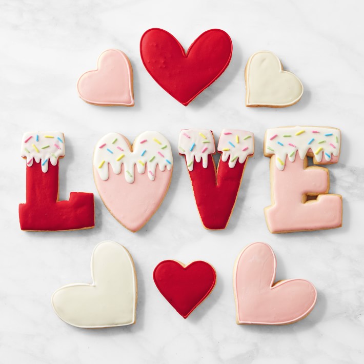 LOVE Cookies, Set of 10