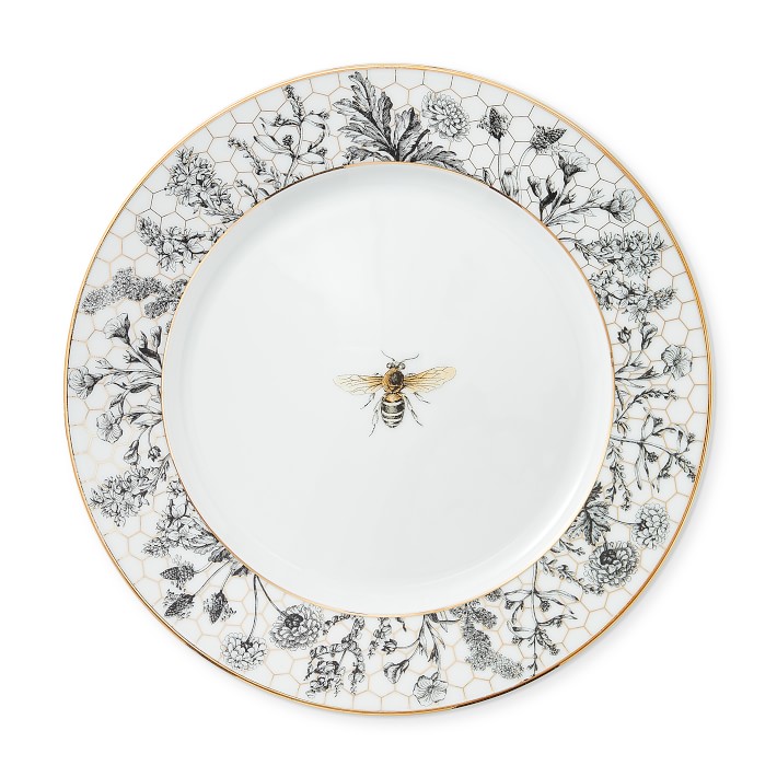 Honey Bee Dinner Plates