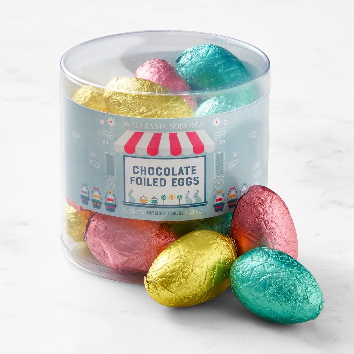 Pastel Foiled Eggs in Drum
