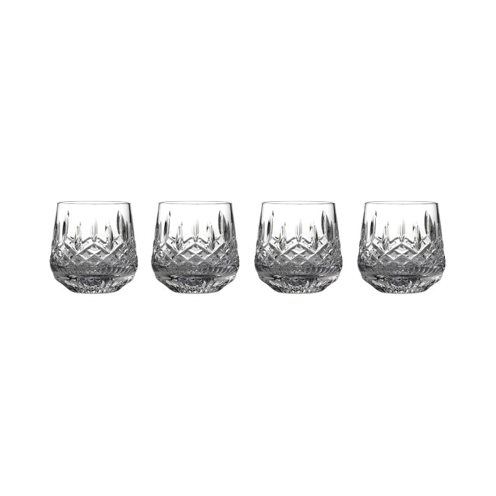 Waterford Lismore Double Old-Fashioned Glasses, Set of 4