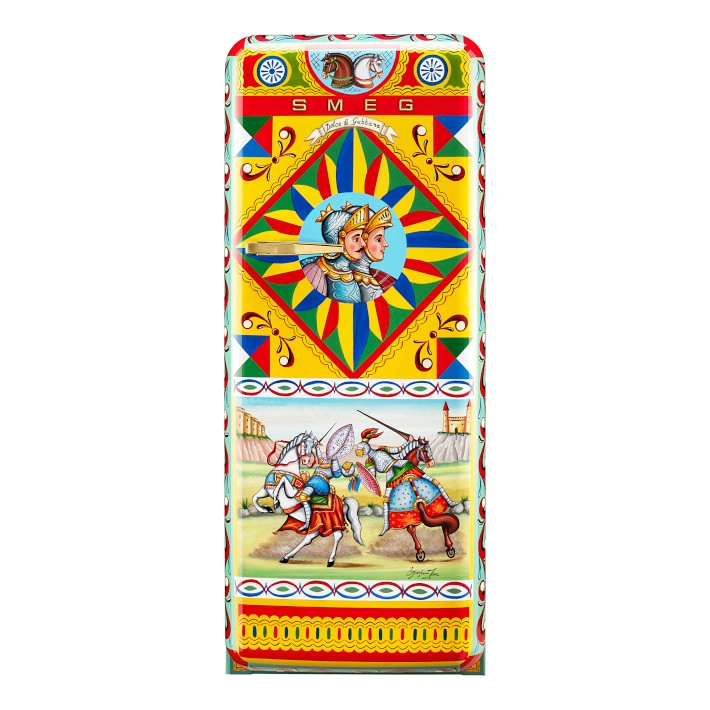 Smeg Jousting Paladins Dolce & Gabbana Refrigerator