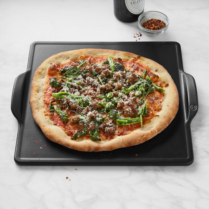 Emile Henry French Ceramic Square Pizza Stone