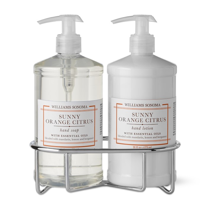 Sunny Orange Citrus Hand Soap & Lotion 3-Piece Set